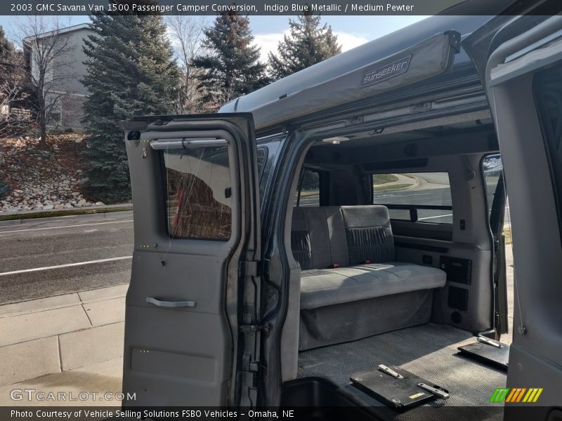 Rear Seat of 2003 Savana Van 1500 Passenger Camper Conversion