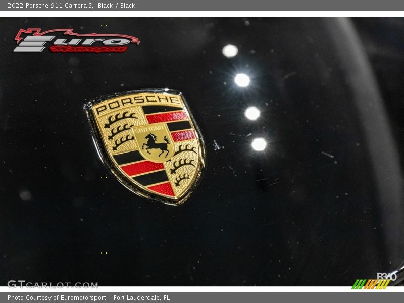 Black / Black 2022 Porsche 911 Carrera S