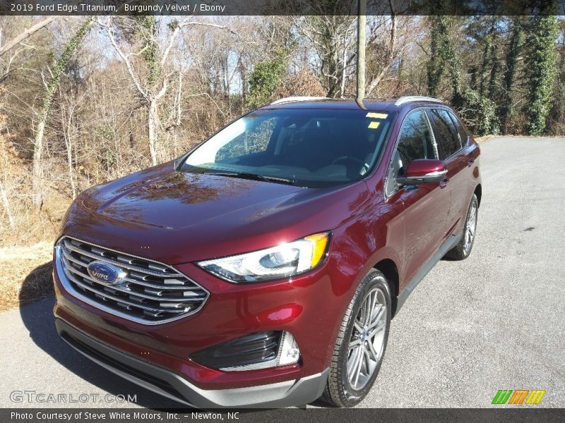 Burgundy Velvet / Ebony 2019 Ford Edge Titanium