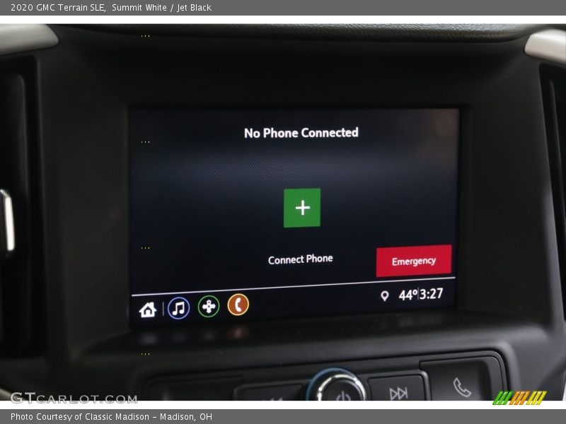 Summit White / Jet Black 2020 GMC Terrain SLE