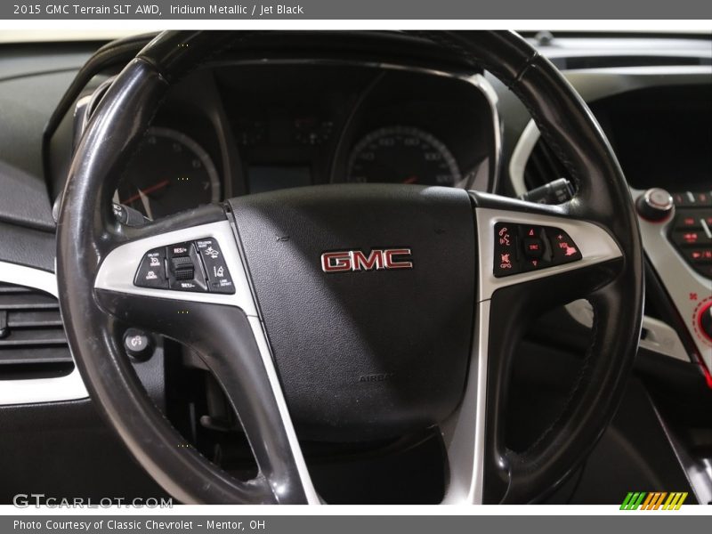 Iridium Metallic / Jet Black 2015 GMC Terrain SLT AWD