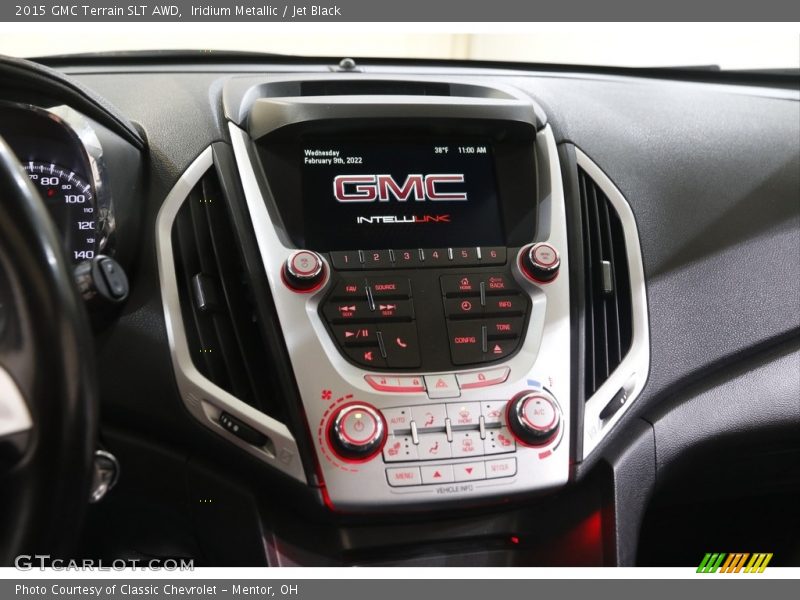 Controls of 2015 Terrain SLT AWD