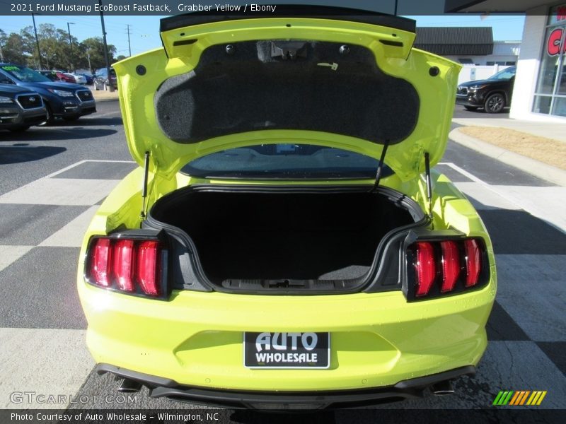 Grabber Yellow / Ebony 2021 Ford Mustang EcoBoost Fastback