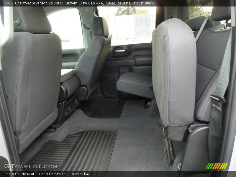 Rear Seat of 2022 Silverado 2500HD Custom Crew Cab 4x4