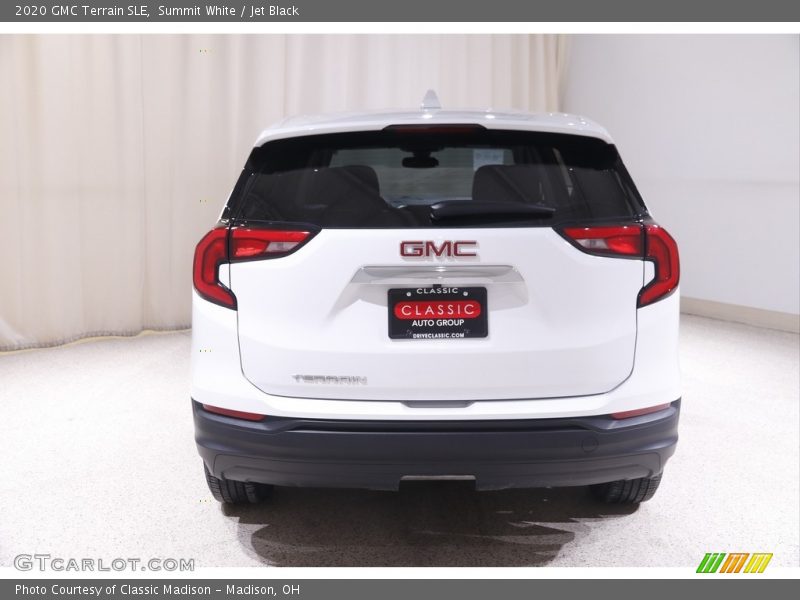 Summit White / Jet Black 2020 GMC Terrain SLE
