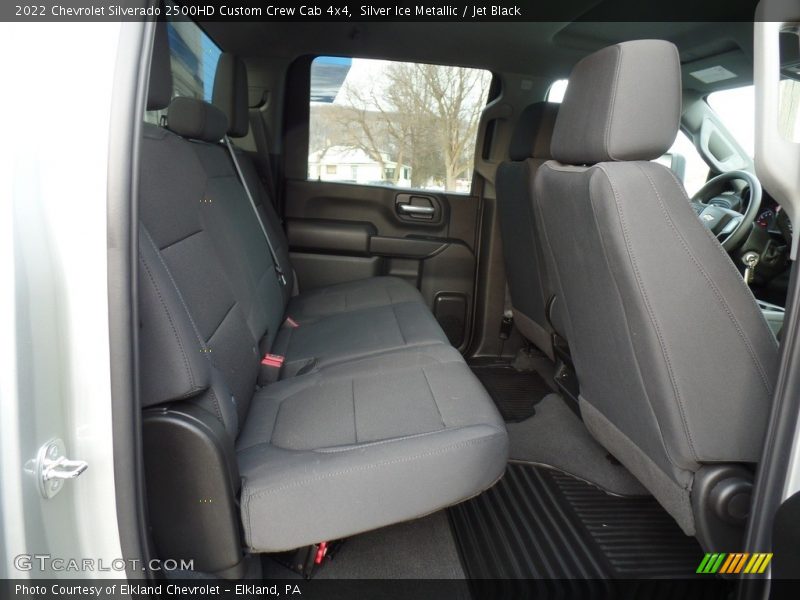 Rear Seat of 2022 Silverado 2500HD Custom Crew Cab 4x4