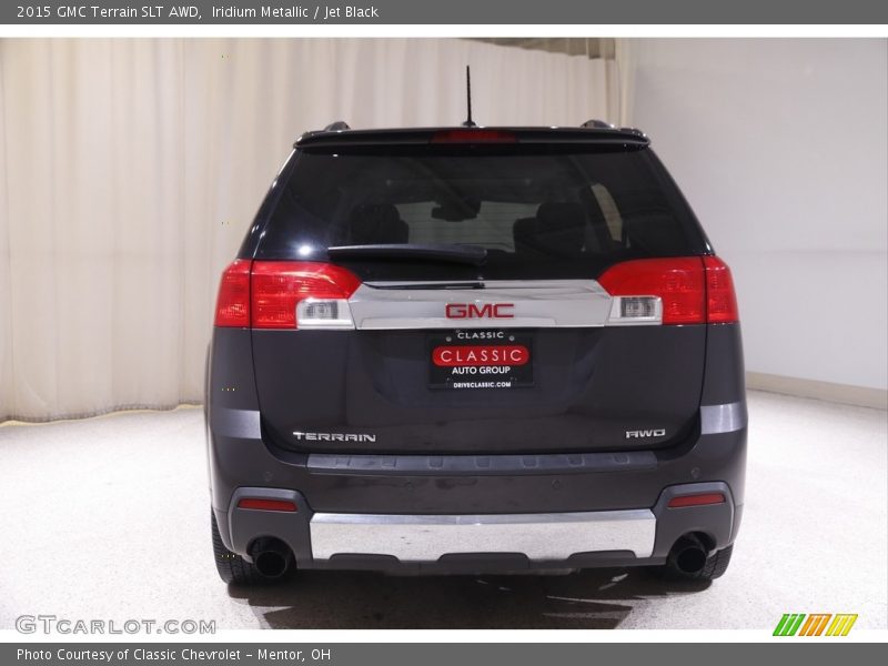 Iridium Metallic / Jet Black 2015 GMC Terrain SLT AWD