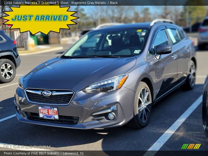 Magnetite Gray Metallic / Black 2019 Subaru Impreza 2.0i Limited 5-Door