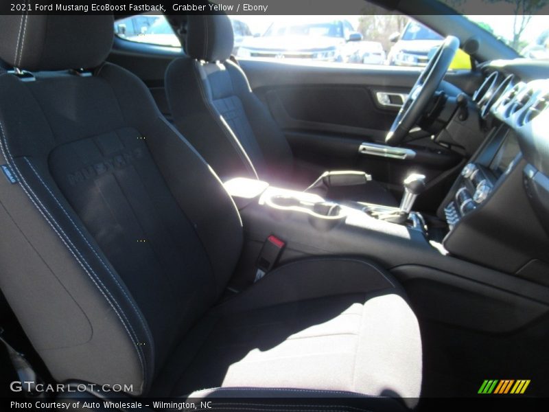 Grabber Yellow / Ebony 2021 Ford Mustang EcoBoost Fastback