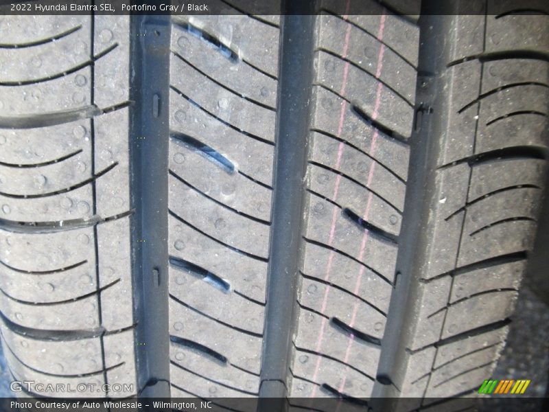 Portofino Gray / Black 2022 Hyundai Elantra SEL