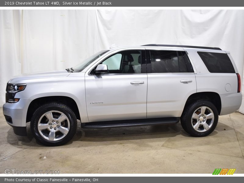 Silver Ice Metallic / Jet Black 2019 Chevrolet Tahoe LT 4WD