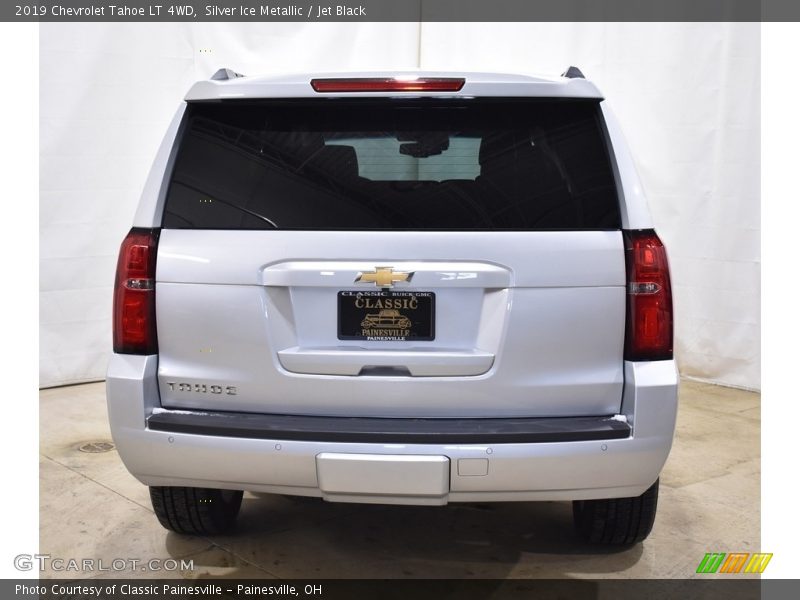 Silver Ice Metallic / Jet Black 2019 Chevrolet Tahoe LT 4WD