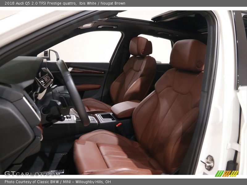 Ibis White / Nougat Brown 2018 Audi Q5 2.0 TFSI Prestige quattro