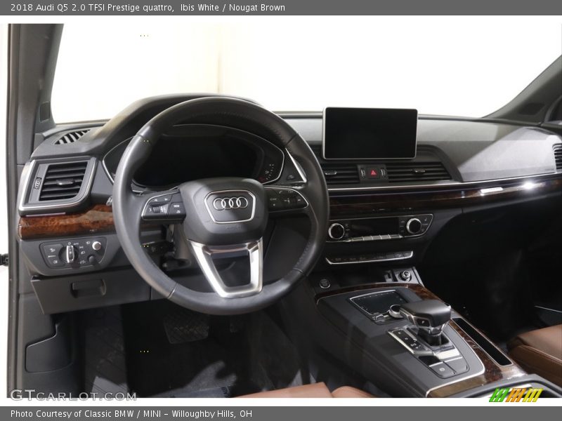 Ibis White / Nougat Brown 2018 Audi Q5 2.0 TFSI Prestige quattro