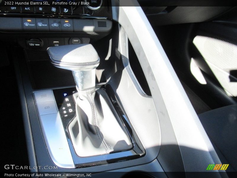 Portofino Gray / Black 2022 Hyundai Elantra SEL