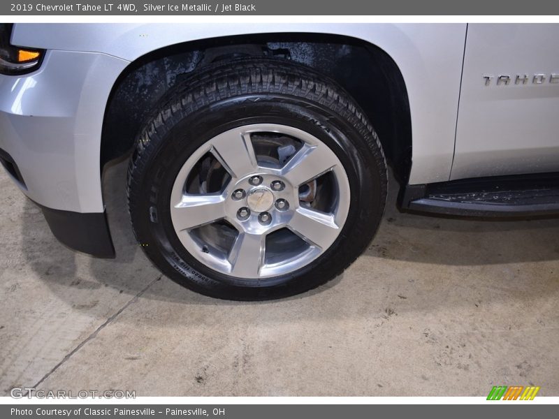 Silver Ice Metallic / Jet Black 2019 Chevrolet Tahoe LT 4WD