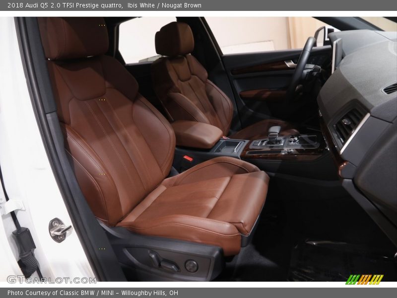 Ibis White / Nougat Brown 2018 Audi Q5 2.0 TFSI Prestige quattro