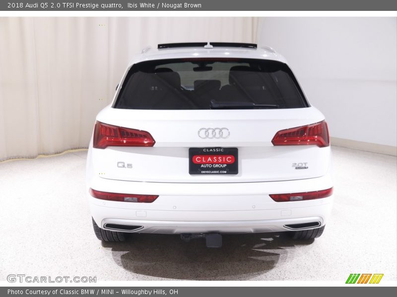 Ibis White / Nougat Brown 2018 Audi Q5 2.0 TFSI Prestige quattro