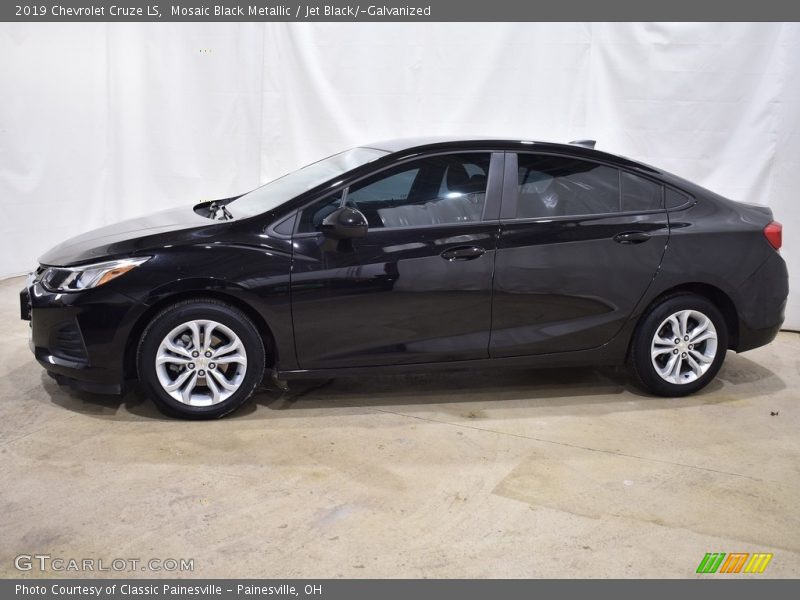 Mosaic Black Metallic / Jet Black/­Galvanized 2019 Chevrolet Cruze LS