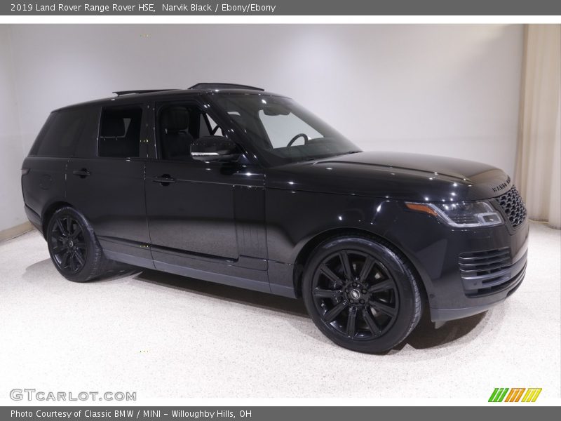 Narvik Black / Ebony/Ebony 2019 Land Rover Range Rover HSE