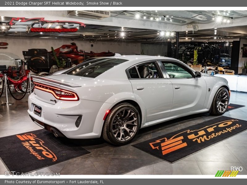 Smoke Show / Black 2021 Dodge Charger SRT Hellcat Widebody