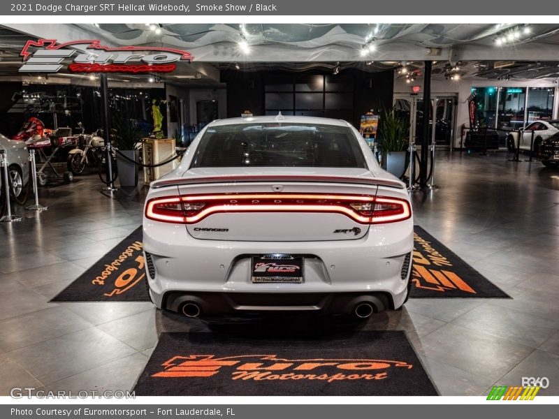 Smoke Show / Black 2021 Dodge Charger SRT Hellcat Widebody