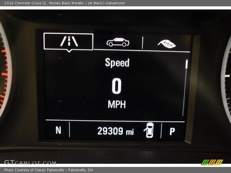 Mosaic Black Metallic / Jet Black/­Galvanized 2019 Chevrolet Cruze LS