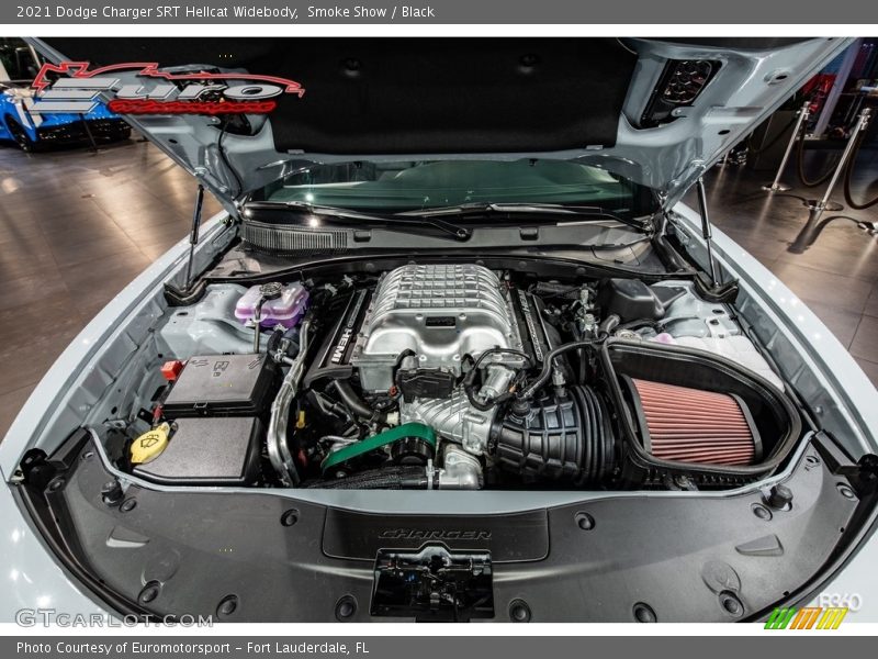Smoke Show / Black 2021 Dodge Charger SRT Hellcat Widebody