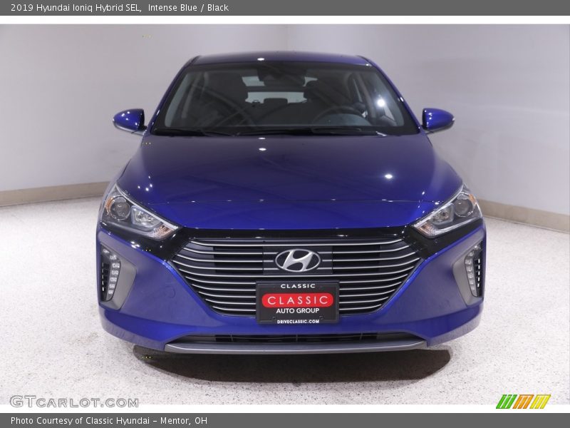 Intense Blue / Black 2019 Hyundai Ioniq Hybrid SEL