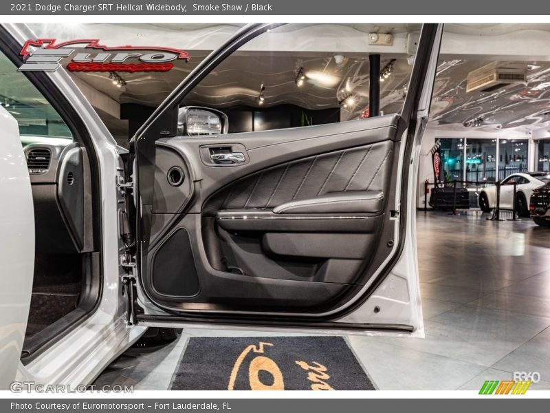 Smoke Show / Black 2021 Dodge Charger SRT Hellcat Widebody