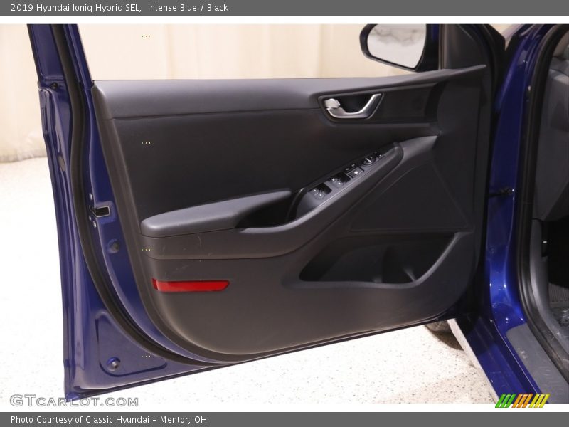 Intense Blue / Black 2019 Hyundai Ioniq Hybrid SEL