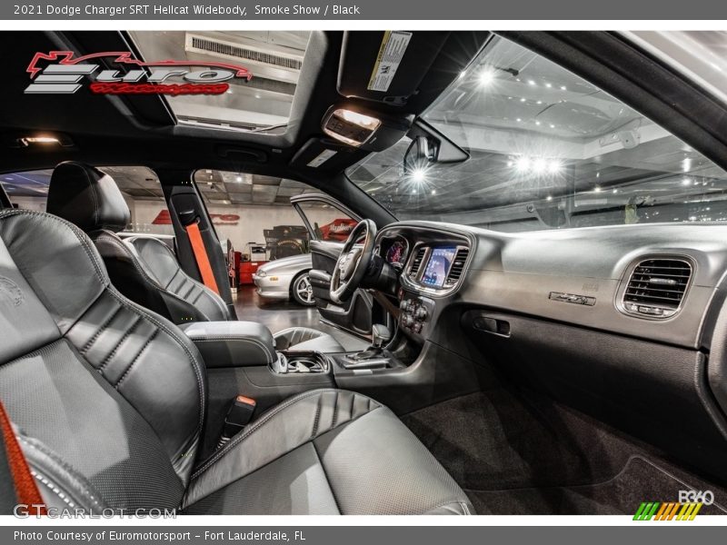 Smoke Show / Black 2021 Dodge Charger SRT Hellcat Widebody