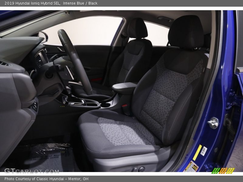 Intense Blue / Black 2019 Hyundai Ioniq Hybrid SEL