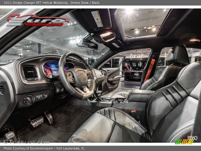 Smoke Show / Black 2021 Dodge Charger SRT Hellcat Widebody