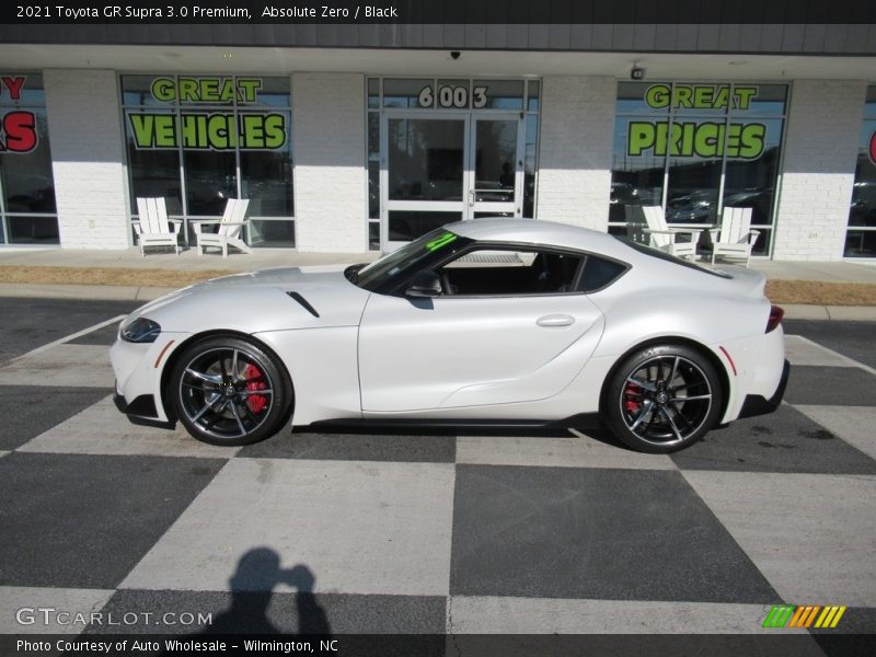 Absolute Zero / Black 2021 Toyota GR Supra 3.0 Premium