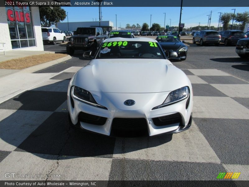 Absolute Zero / Black 2021 Toyota GR Supra 3.0 Premium