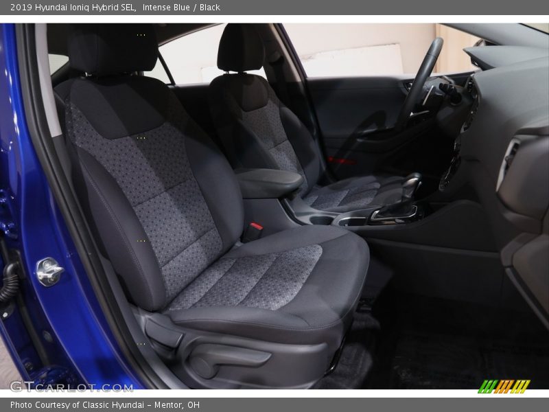 Intense Blue / Black 2019 Hyundai Ioniq Hybrid SEL