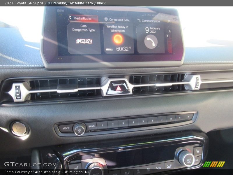 Absolute Zero / Black 2021 Toyota GR Supra 3.0 Premium