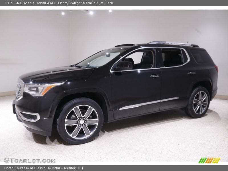 Ebony Twilight Metallic / Jet Black 2019 GMC Acadia Denali AWD