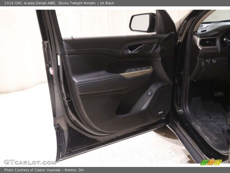 Ebony Twilight Metallic / Jet Black 2019 GMC Acadia Denali AWD