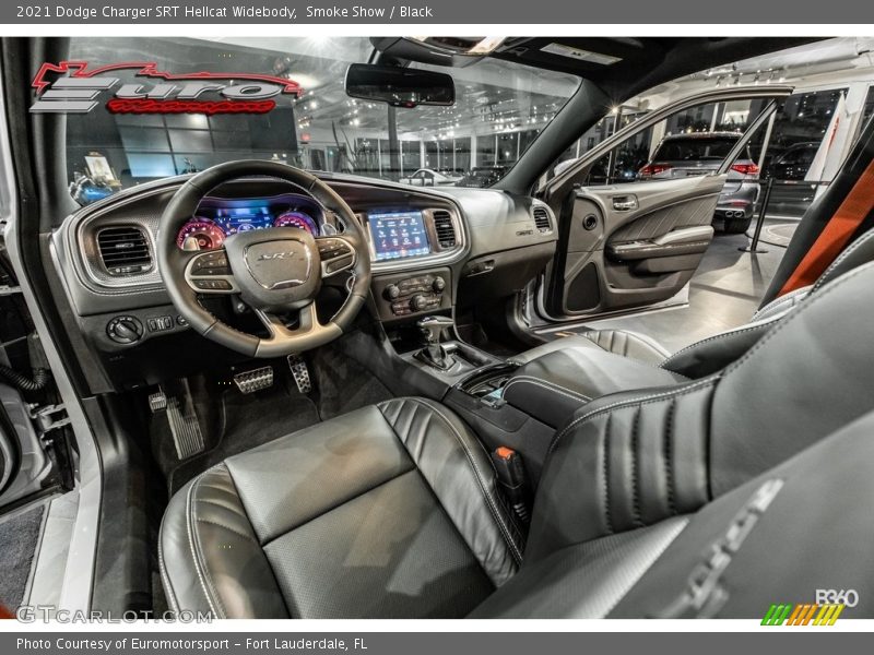 Smoke Show / Black 2021 Dodge Charger SRT Hellcat Widebody