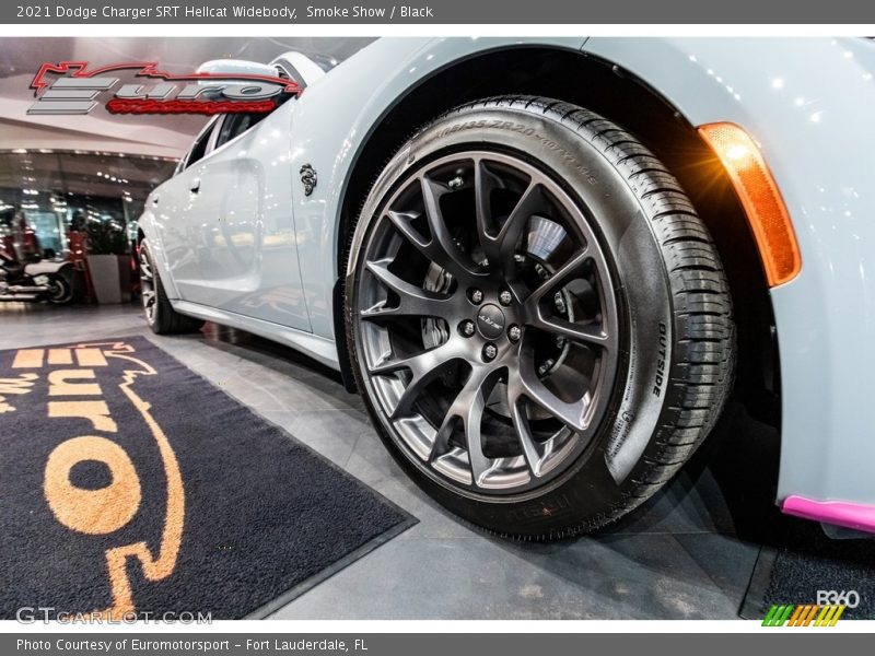 Smoke Show / Black 2021 Dodge Charger SRT Hellcat Widebody