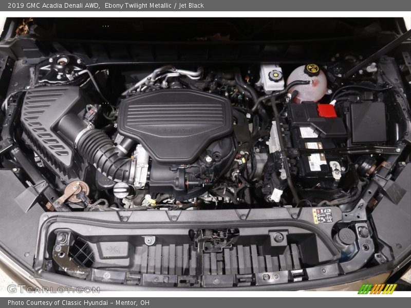 Ebony Twilight Metallic / Jet Black 2019 GMC Acadia Denali AWD