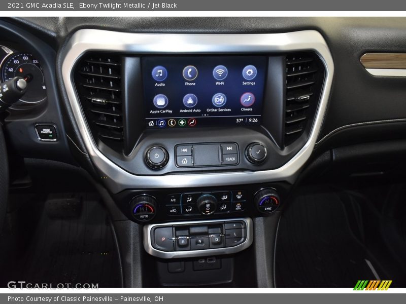Ebony Twilight Metallic / Jet Black 2021 GMC Acadia SLE