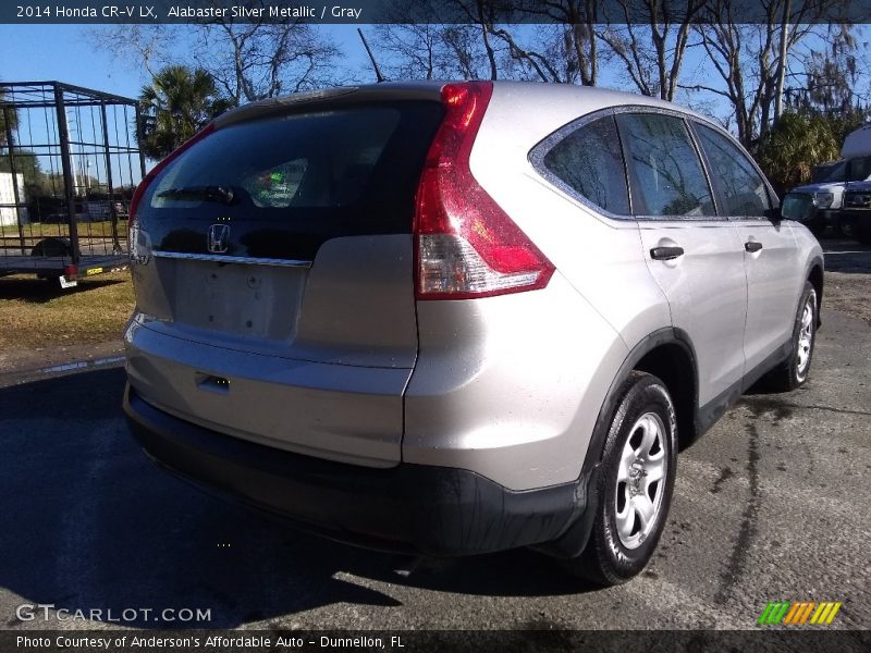 Alabaster Silver Metallic / Gray 2014 Honda CR-V LX
