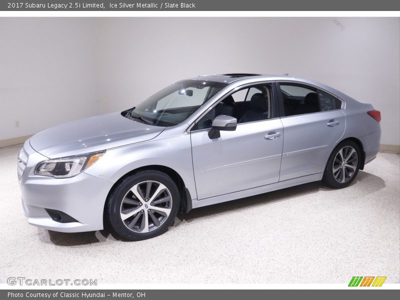 Ice Silver Metallic / Slate Black 2017 Subaru Legacy 2.5i Limited