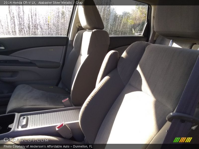 Alabaster Silver Metallic / Gray 2014 Honda CR-V LX
