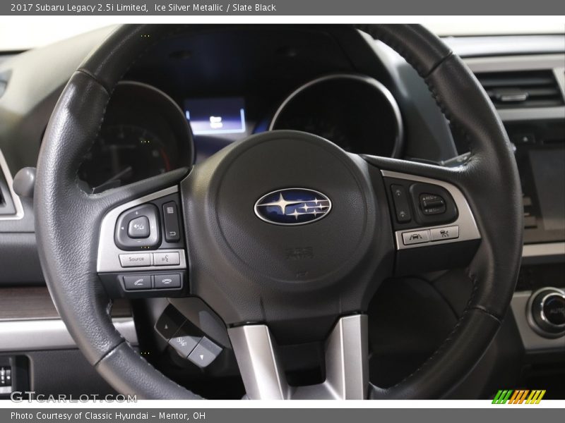Ice Silver Metallic / Slate Black 2017 Subaru Legacy 2.5i Limited