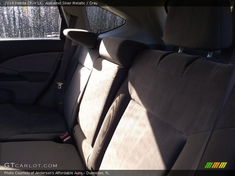 Alabaster Silver Metallic / Gray 2014 Honda CR-V LX