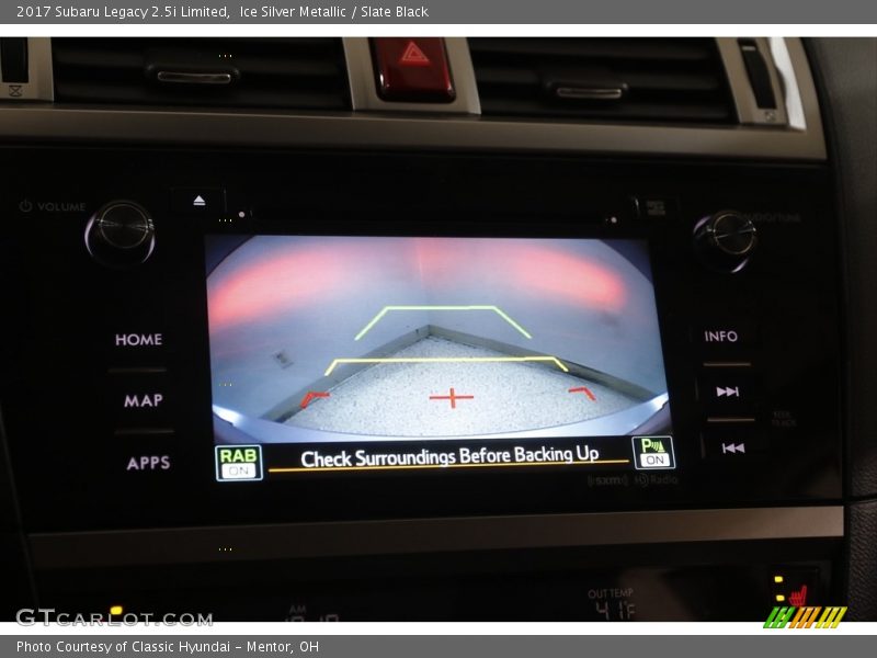 Ice Silver Metallic / Slate Black 2017 Subaru Legacy 2.5i Limited